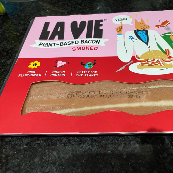 photo of La Vie Foods plant based bacon shared by @zitchy on  13 Jan 2023 - review