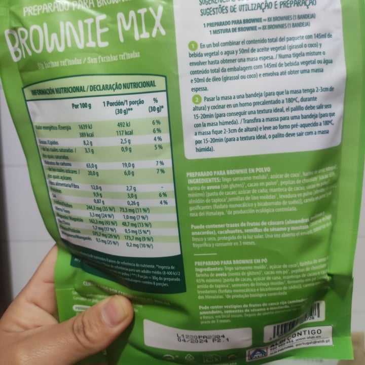 photo of GutBio Brownie mix shared by @rocio-c-s-d on  13 Jul 2023 - review