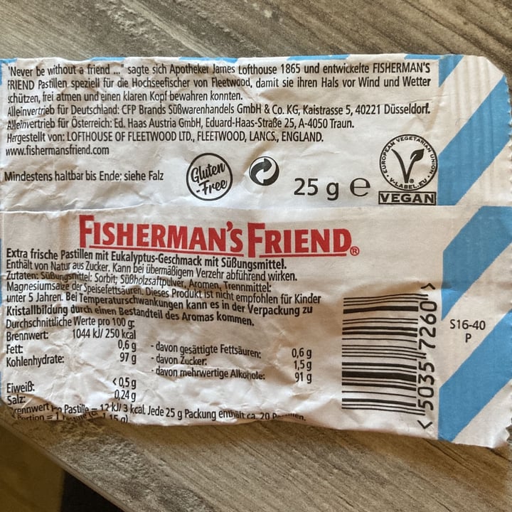 photo of Fisherman's friend Fisherman’s Friend Eucalyptus shared by @melissa80 on  27 Feb 2023 - review