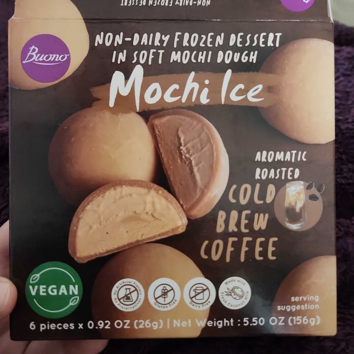 photo of Buono Buono Mochi Ice Cold Brew Coffee Flavor shared by @muridae on  19 Mar 2023 - review