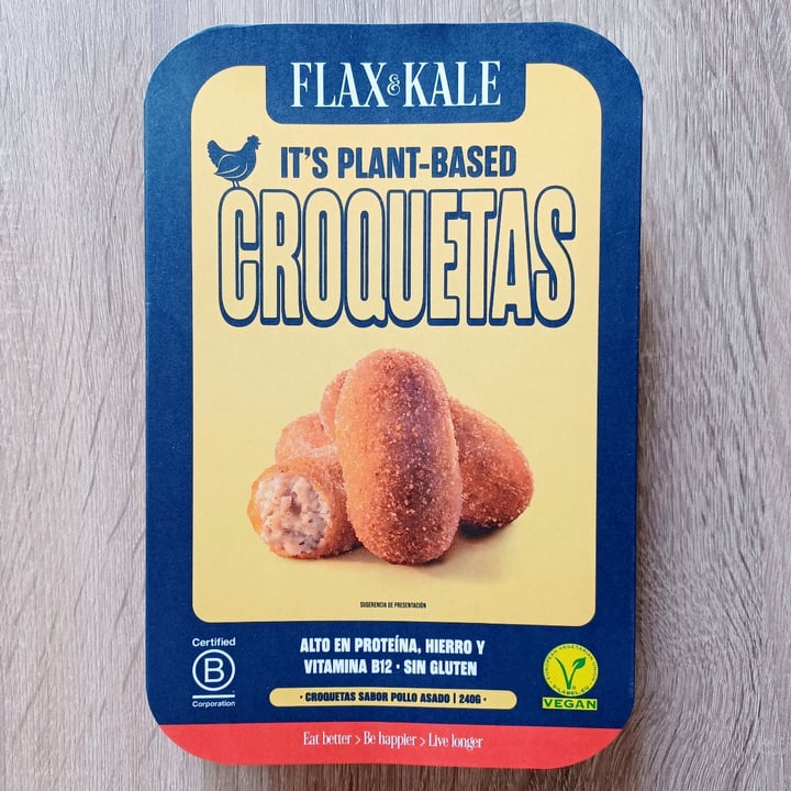 photo of Flax & Kale Croquetas shared by @angso on  28 Apr 2023 - review