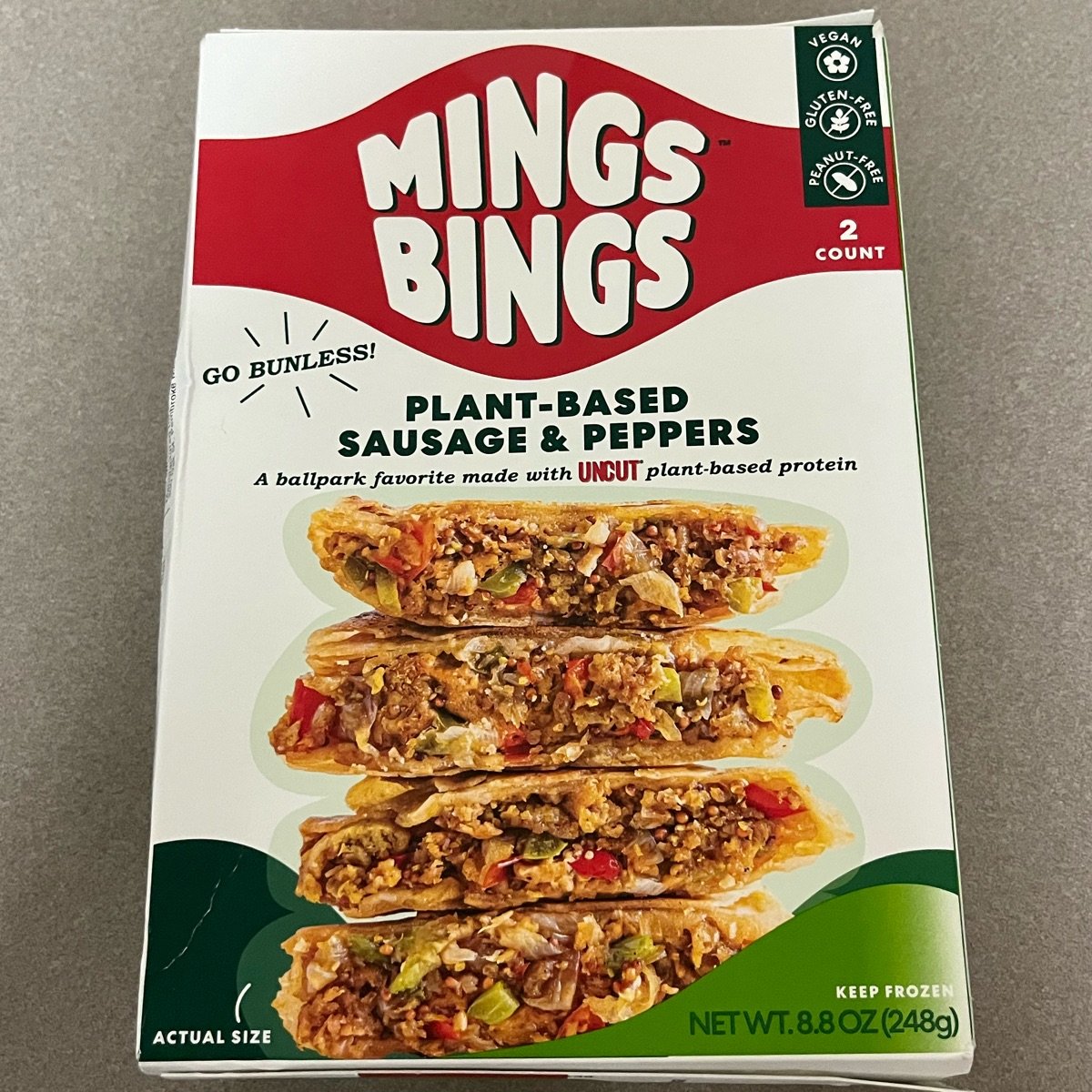 Mings bings plantbased sausage & peppers Reviews abillion