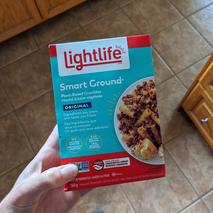 photo of Lightlife Smart Grounds Plant Based Crumbles Original shared by @jandrews on  09 Jul 2023 - review