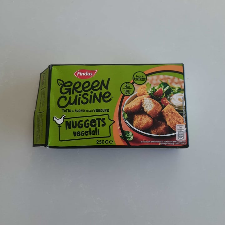 photo of Findus green cuisine nuggets vegetali shared by @valentinabass on  15 May 2023 - review