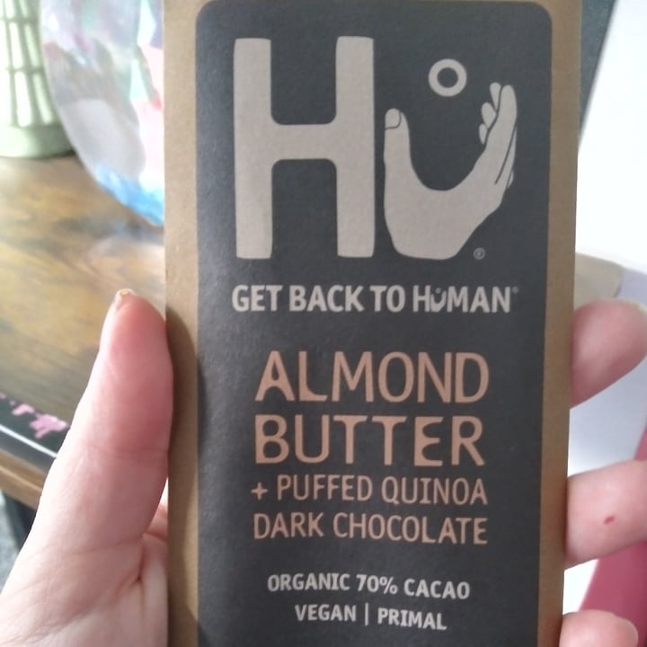 photo of get back to human Almond Butter & Quinoa Dark Chocolate shared by @sarahjb91 on  17 Feb 2023 - review