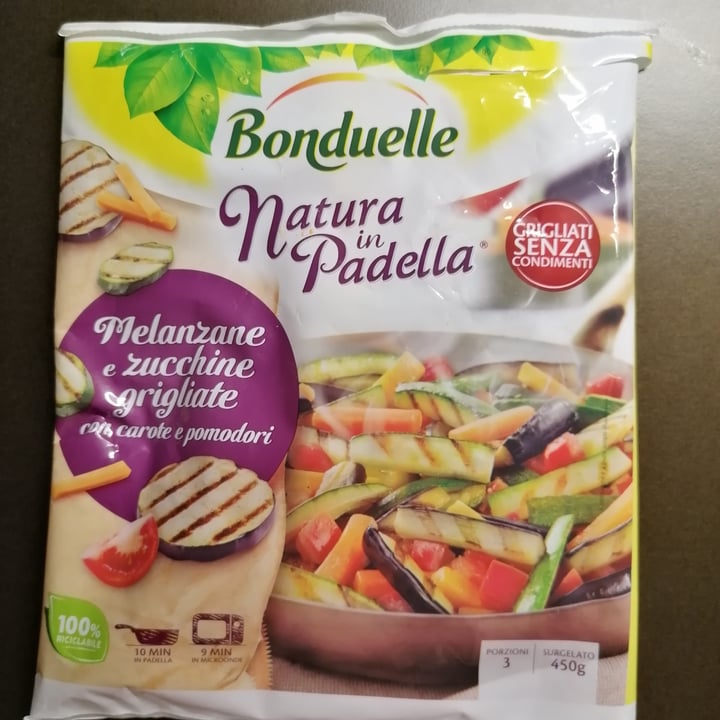 photo of Bonduelle Natura in padella-melanzane e zucchine grigliate con carote e pomodori shared by @lacla2022 on  24 Mar 2023 - review