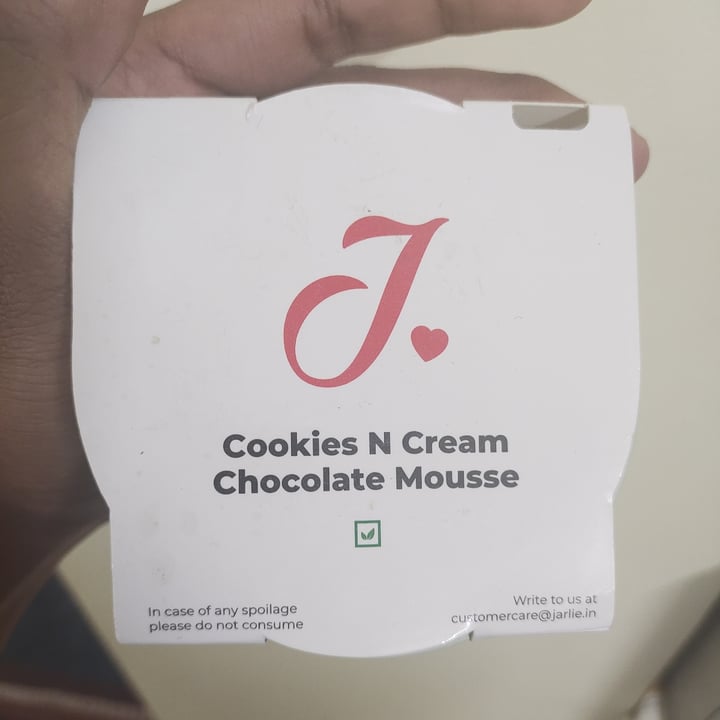 photo of Jarlie Cookies N Cream Chocolate Mousse shared by @keerthan20 on  21 Jan 2023 - review