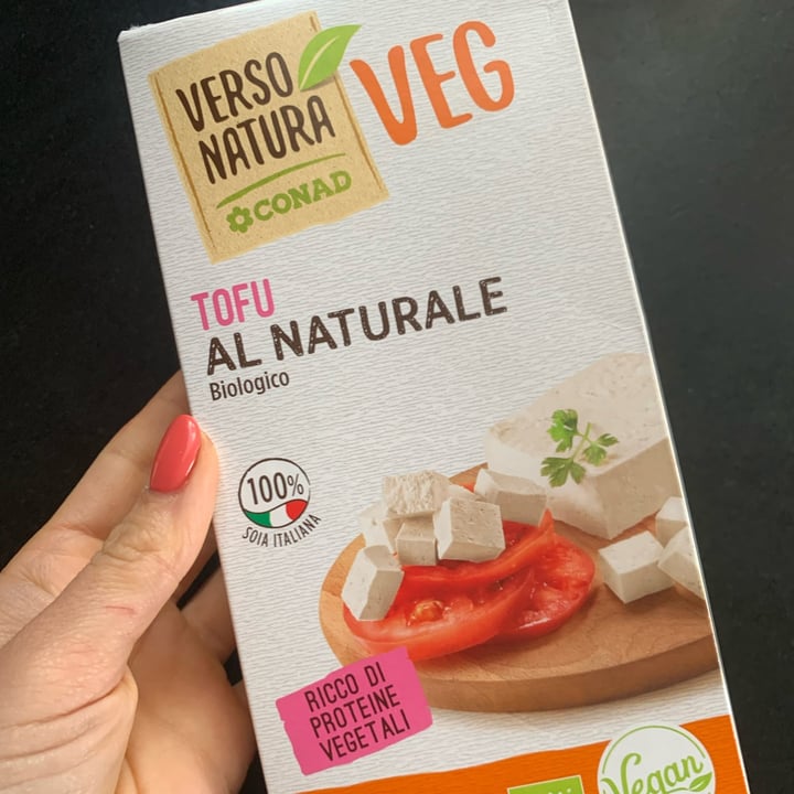 photo of Verso Natura Conad Veg Tofu al naturale shared by @giada292 on  18 Apr 2023 - review