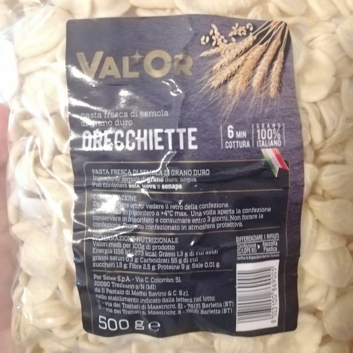 photo of Valor orecchiette shared by @sofisc on  22 Feb 2023 - review