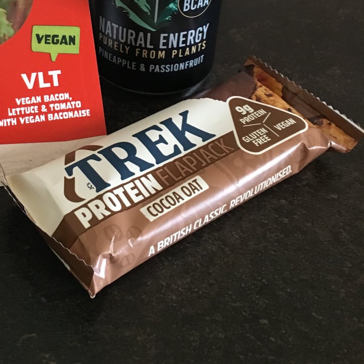 photo of TREK Protein Flapjack (Cocoa Oat) shared by @vegan-angel on  26 Feb 2023 - review
