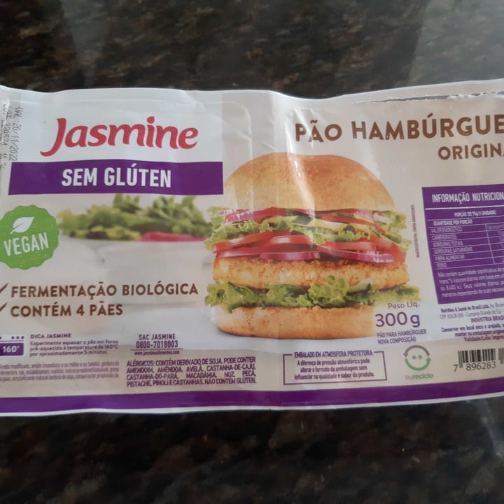 photo of Jasmine Pão Hamburguer Original shared by @ednamariadasilva on  18 Mar 2023 - review