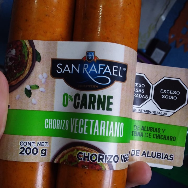 photo of San Rafael Chorizo vegetariano shared by @v-murciegala on  27 Jan 2023 - review