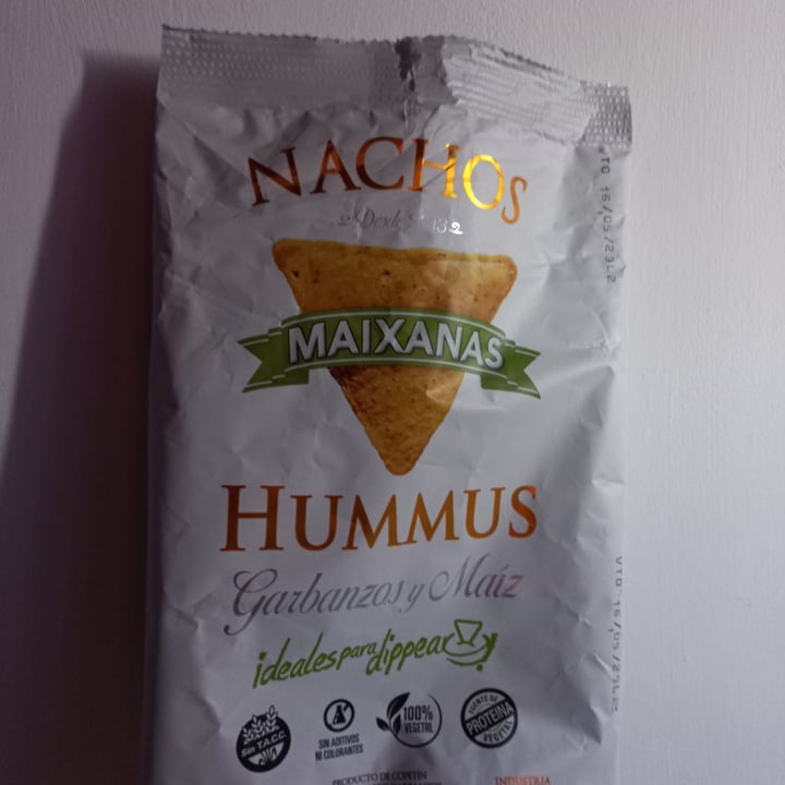photo of Maixanas Nachos sabor Hummus shared by @camidobler on  26 Dec 2022 - review