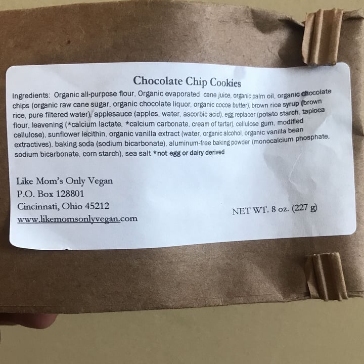 photo of like moms only vegan Chocolate Chip Cookies shared by @thethriftyplant on  11 Jun 2023 - review