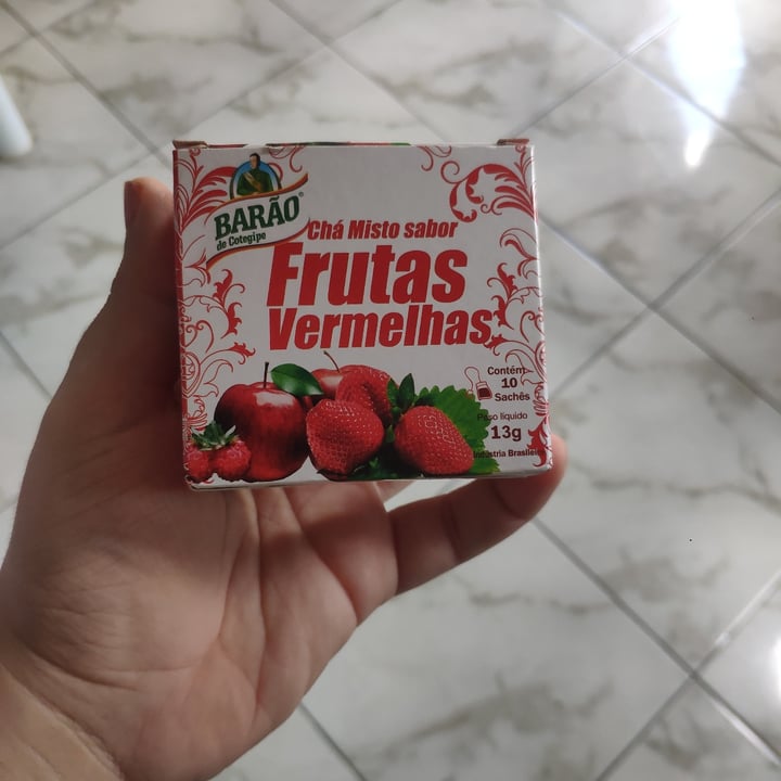 photo of Barão Chá Misto De Frutas Vermelhas shared by @aripenribz on  16 Mar 2023 - review