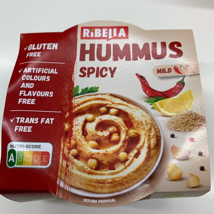 photo of Ribella Hummus Spicy shared by @francyt on  20 Feb 2023 - review