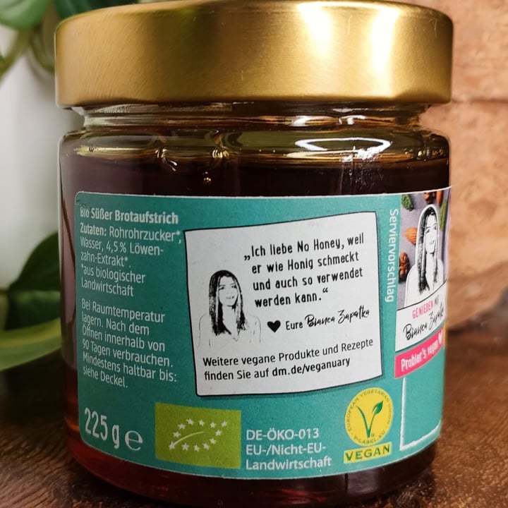 photo of dmBio Veganer No Honey shared by @irene80 on  07 Jun 2023 - review