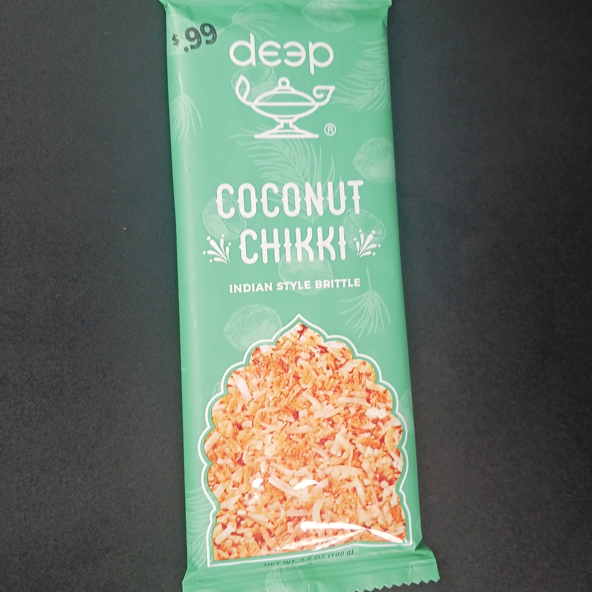 Coconut Chikki from Deep - Vegan Product Reviews & Ratings | abillion