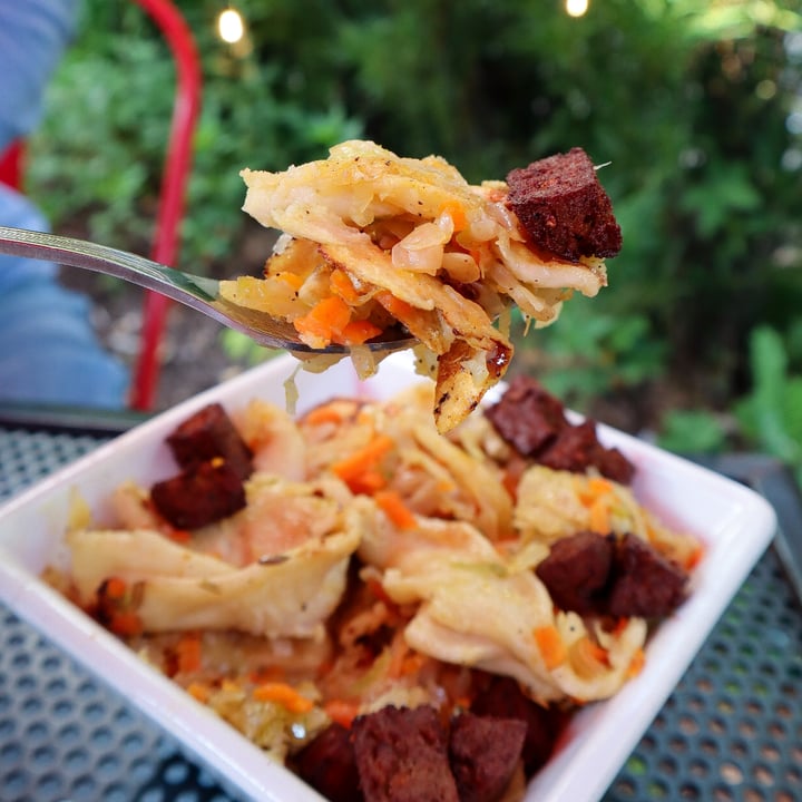 Pierogi Mountain United States Vegan Haluski Review abillion