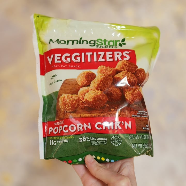 photo of MorningStar Farms Veggitizers Veggie Popcorn Chik’N shared by @rosieb33 on  25 Mar 2023 - review