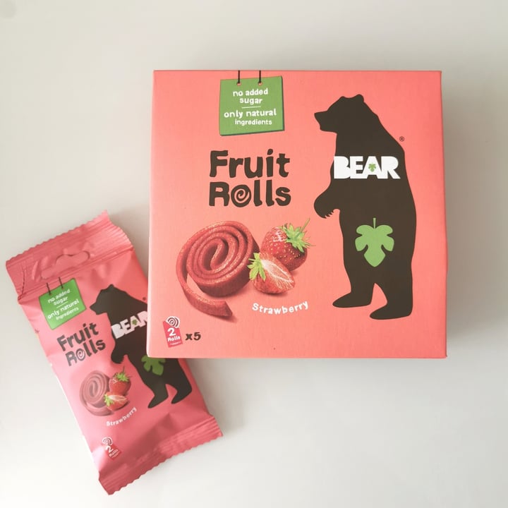 photo of Bear Fruit Rolls Strawberry  shared by @ahmei on  25 Jun 2023 - review