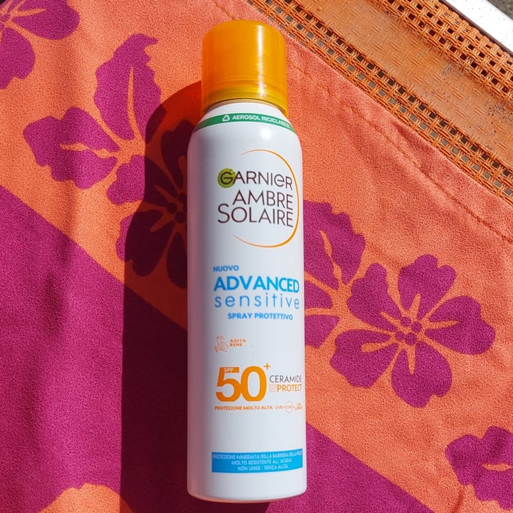 photo of Garnier ambre solaire advanced sensitive 50+ shared by @gemmaviva on  12 Aug 2023 - review