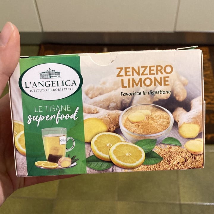 photo of L'angelica Le Tisane Superfood - Zenzero Limone shared by @empathika1 on  20 Mar 2023 - review