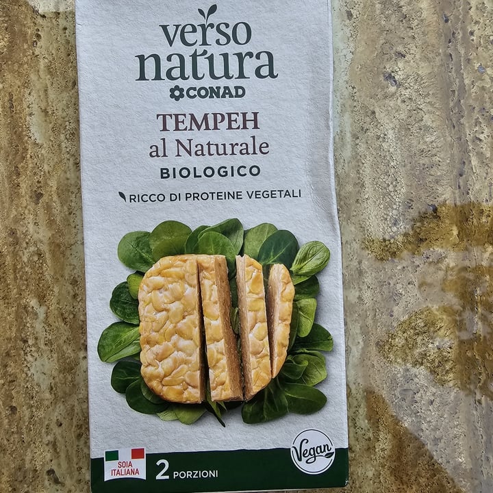 photo of Verso Natura Conad Bio  tempeh shared by @toffeeveg on  22 Apr 2023 - review