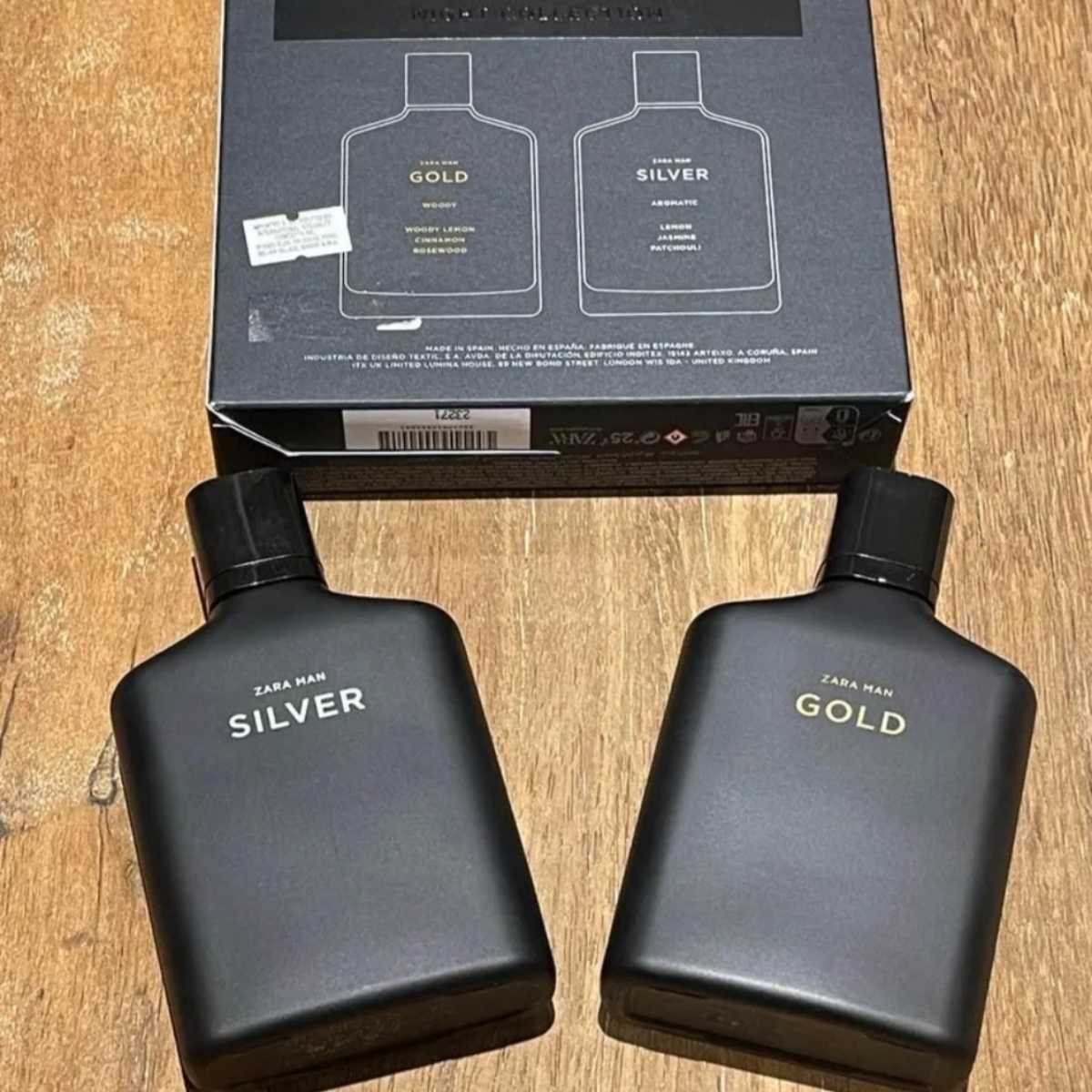 Zara Silver Gold Perfume Pack Review abillion