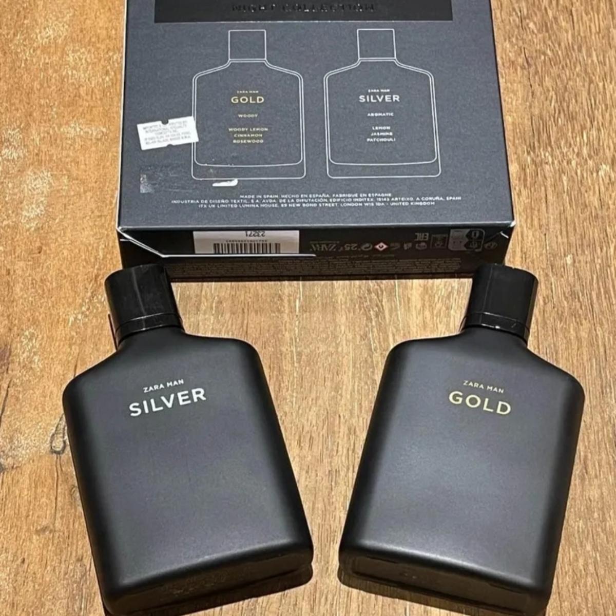 Perfume Review Zara Men Gold Parfum Zara Silver Gold Perfume Pack