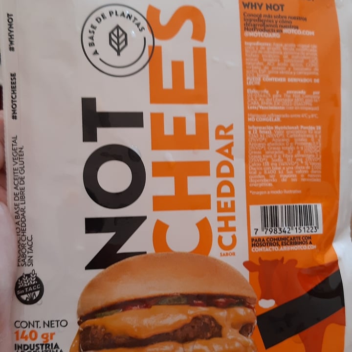 photo of NotCo Not Cheese shared by @meliveg on  04 Feb 2023 - review