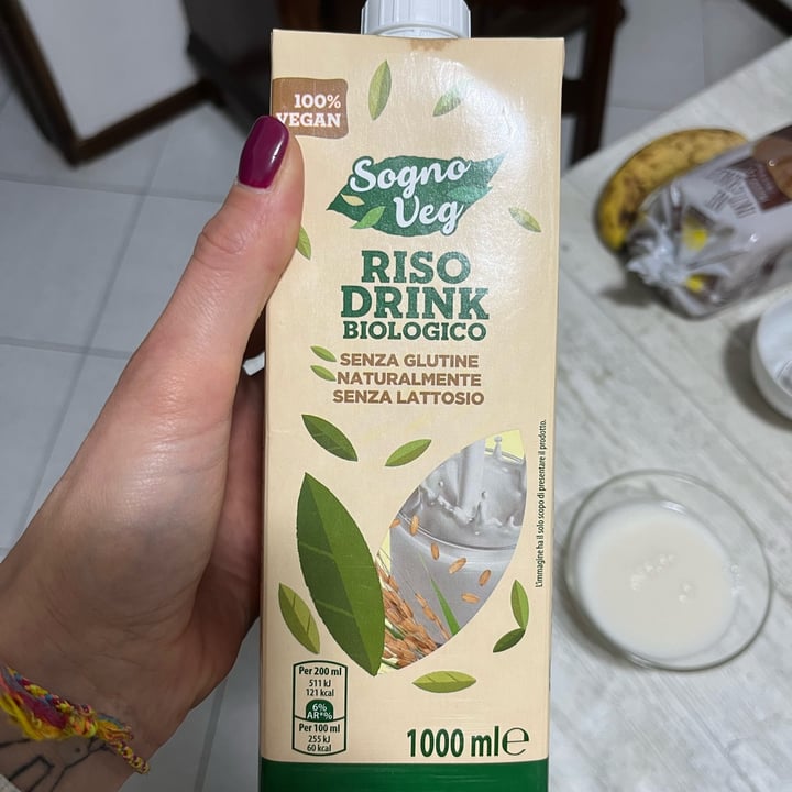 photo of Sogno veg Riso drink biologico shared by @silia on  02 May 2023 - review