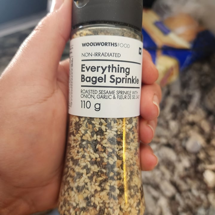 photo of Woolworths Food everything bagel sprinkle shared by @kim-e on  14 Jun 2023 - review