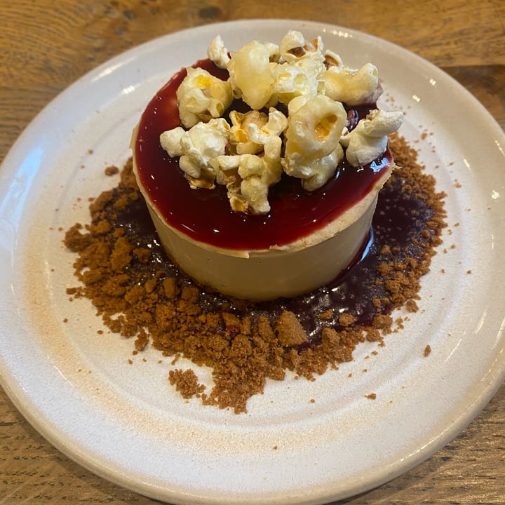 photo of Mildreds Restaurant Caramel cheesecake with berry coulis and caramel popcorn shared by @mg94 on  02 Mar 2023 - review