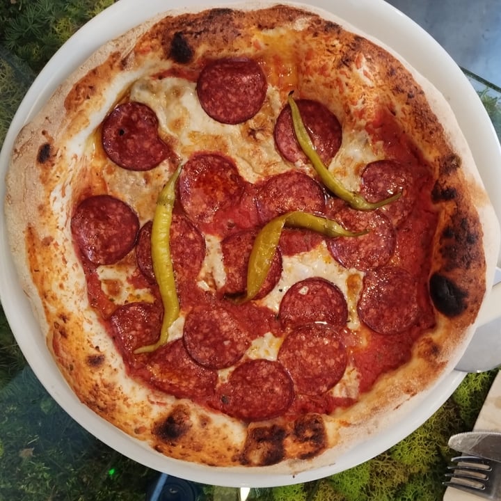 photo of Pizzi & Dixie Pizza pepperoni y piparras shared by @moonface on  06 Jun 2023 - review