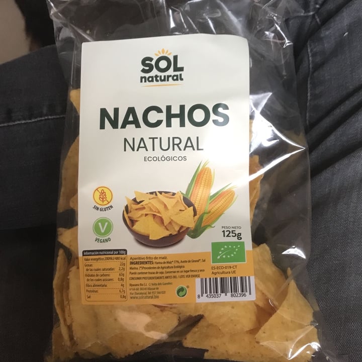 photo of Sol Natural Nachos Maiz Eco shared by @edgar9999999999 on  15 Jan 2023 - review
