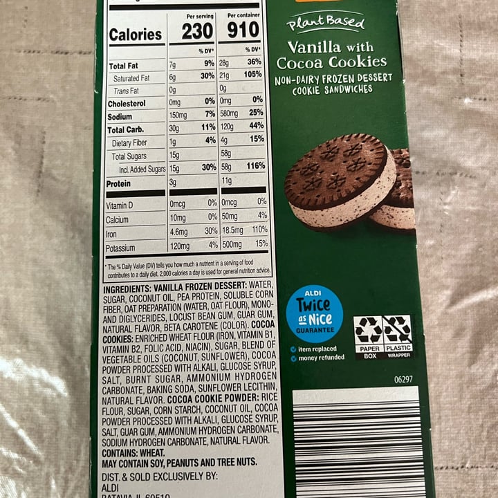 photo of Earth Grown Vanilla with Cocoa Cookies shared by @annettej on  07 May 2023 - review