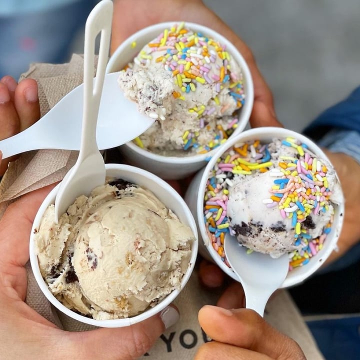 photo of Van Leeuwen Ice Cream Cookies & Cream Caramel Swirl shared by @plantnats on  23 Mar 2023 - review