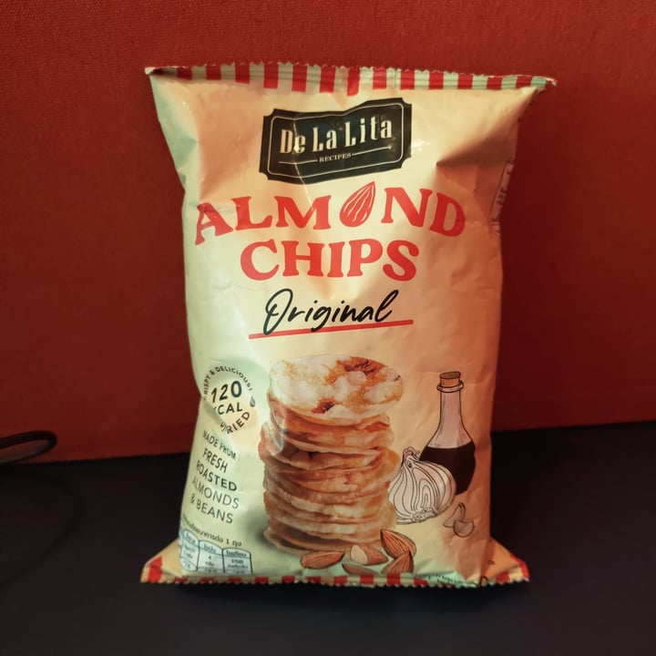 photo of De La Lita Almond Chips Original shared by @stevenneoh on  18 May 2023 - review