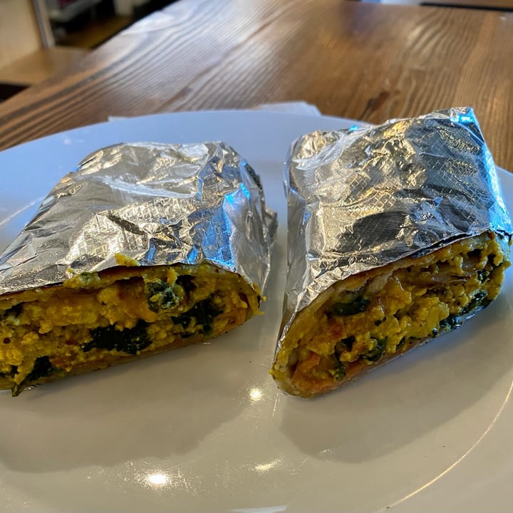 photo of Timeless Coffee Breakfast Burrito shared by @sandrews on  02 Mar 2023 - review