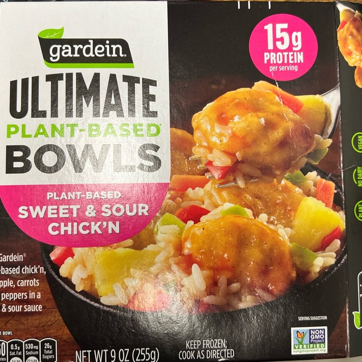 photo of Gardein Sweet & Sour Chick’n - Ultimate Plant-Based Bowls shared by @myblissfuljourney on  27 Jul 2023 - review
