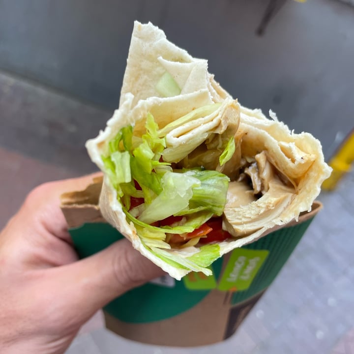 photo of Nando's Long Street Plant Based Wrap shared by @upmyeco on  21 Dec 2022 - review