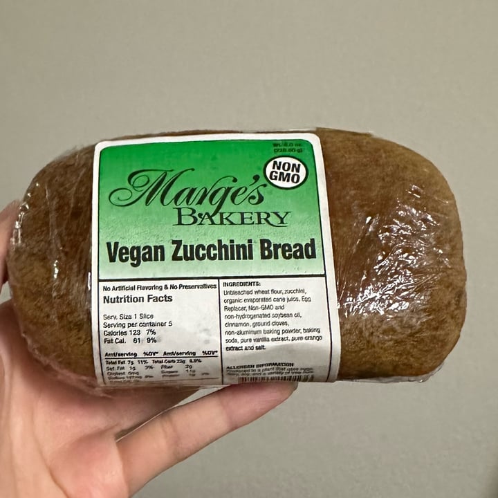 photo of Marge’s Bakery Zucchini Bread shared by @merylg4v on  11 Aug 2023 - review