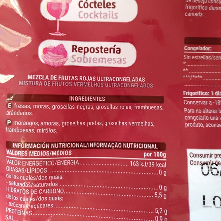 photo of Hacendado Mix frutos rojos congelados shared by @walkabout-veg on  19 Feb 2023 - review