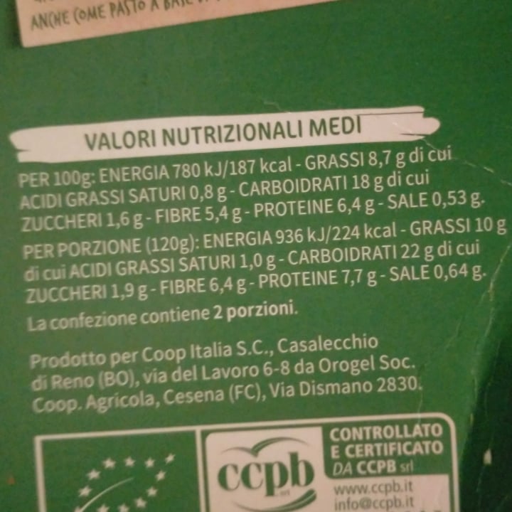 photo of Vivi Verde Coop tris di polpette vegetali shared by @cape66 on  10 Apr 2023 - review