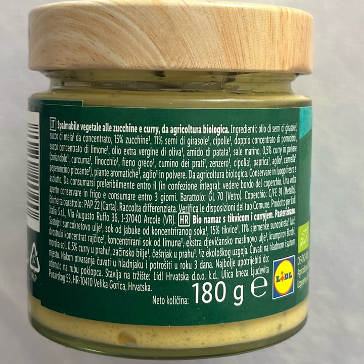 photo of Vemondo Organic courgette & curry spread shared by @rica-r on  03 Feb 2023 - review