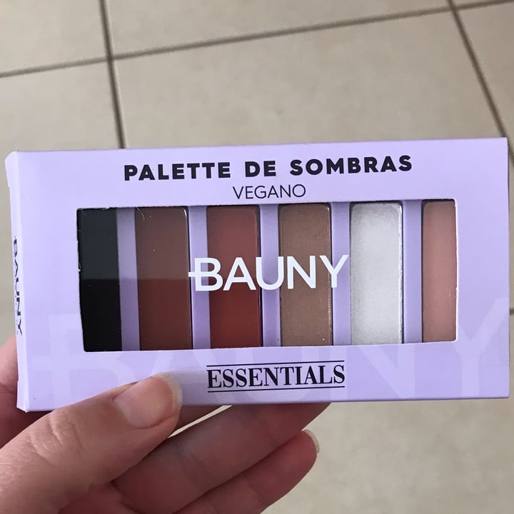 photo of Bauny palette de sombras shared by @fgiacomini on  09 Aug 2023 - review