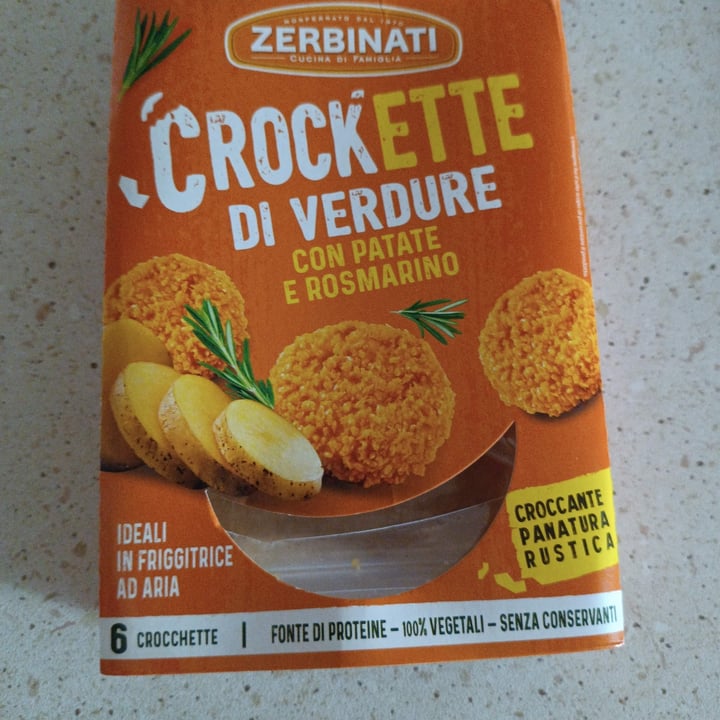 photo of Zerbinati crockette di verdure con patate e rosmarino shared by @tania89 on  29 May 2023 - review