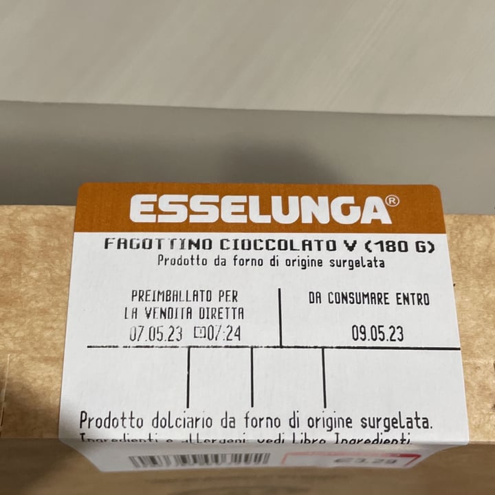 photo of  Esselunga Fagottino vegano al cioccolato shared by @ericademmi on  07 May 2023 - review