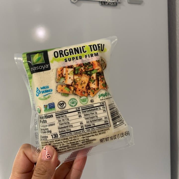 photo of Nasoya Organic tofu shared by @nictecita on  03 Mar 2023 - review